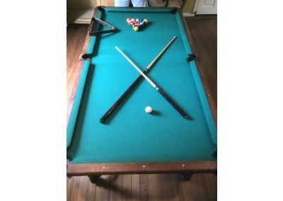 ANTIQUE POOL TABLE, CAR & MORE