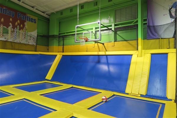 online-auction-of-trampoline-dodgeball-batting-cage-facility