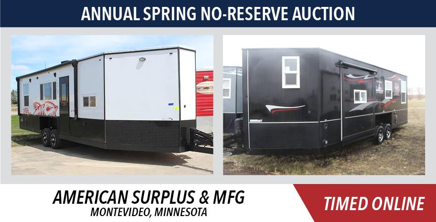 Spring American Surplus & Mfg Large Annual Inventory Reduction Auction