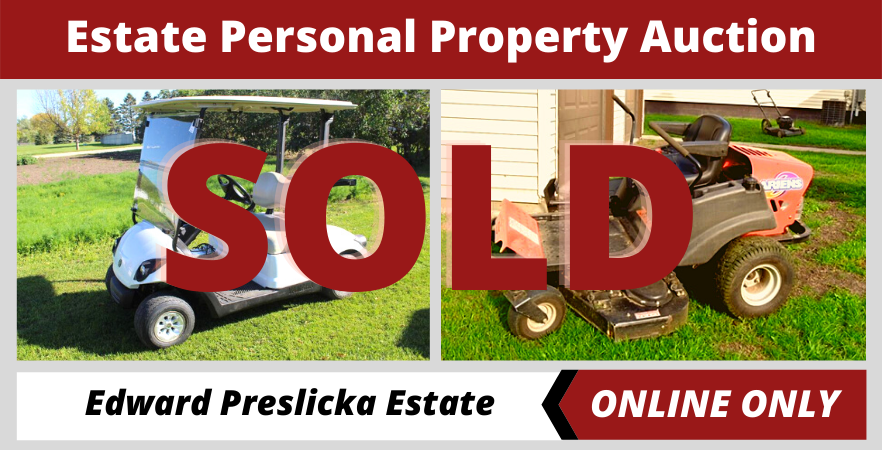 Edward Preslicka Estate Online Personal Property Auction