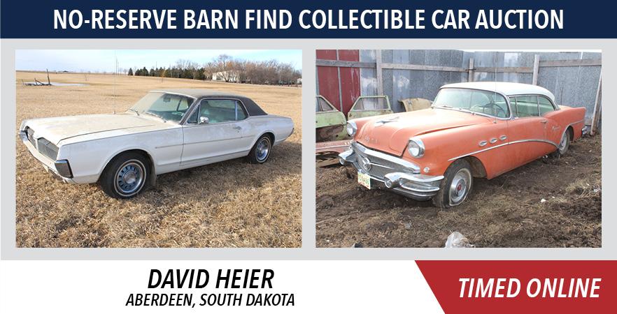 David Heier Barn Find Collectible Car Online Auction