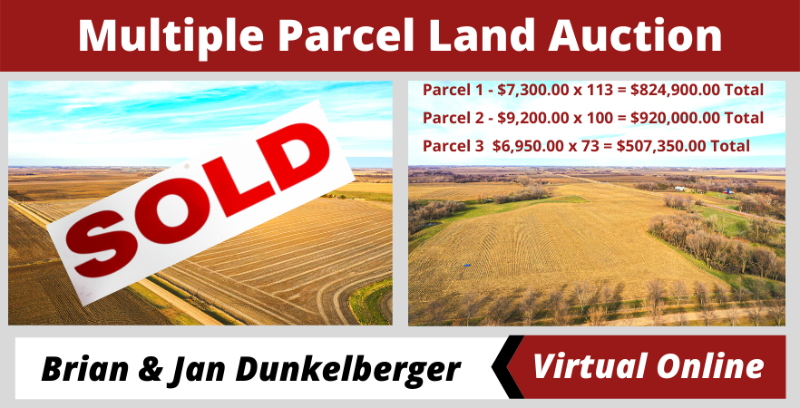 Brian & Jan Dunkelberger Multiple Parcel Land Auction