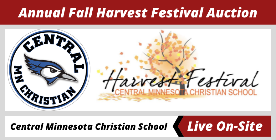 Annual Fall Harvest Festival Live Auction for Central Minnesota Christian School