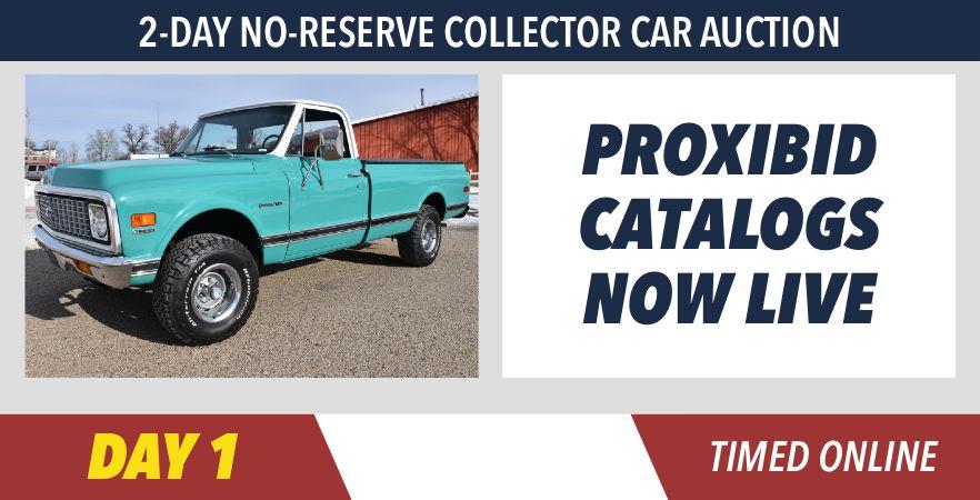 No-Reserve Collector Car & Memorabilia Auction – Day 1
