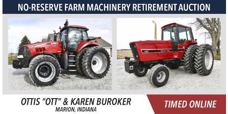 No-Reserve Farm Machinery Retirement Auction - Buroker