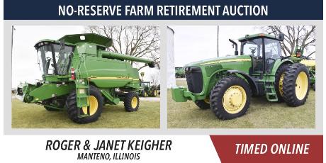 No-Reserve Farm Retirement Auction - Keigher
