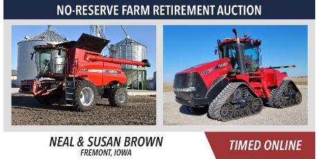 No-Reserve Farm Retirement Auction - Brown