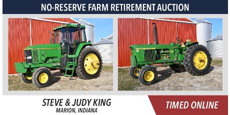 No-Reserve Farm Retirement Auction - King