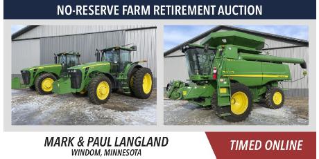 No-Reserve Farm Retirement Auction - Langland Farms