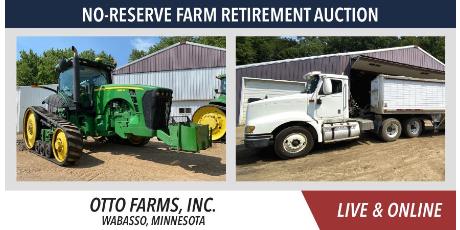 No-Reserve Farm Retirement Auction - Otto Farms