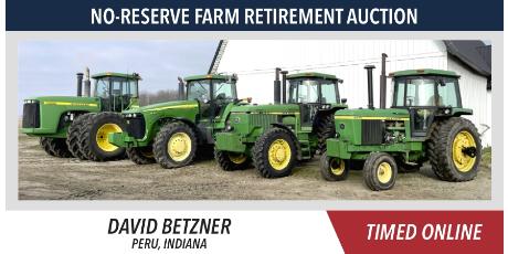 No-Reserve Farm Retirement Auction - Betzner