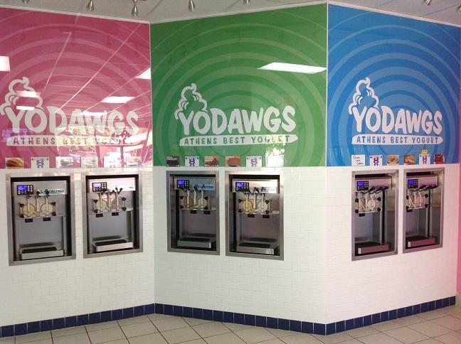 Yo Dawgs yogurt shop with like new equipment!