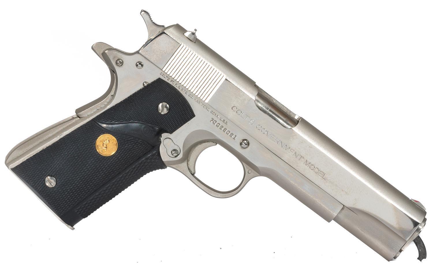 Colt 1911 Government .45 Mark IV Series 70 Semi-Automatic Pistol