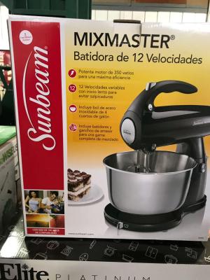  Sunbeam 2594 350-Watt MixMaster Stand Mixer with Dough