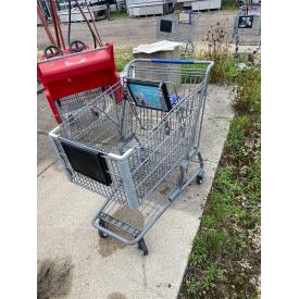 Rolling Out the Shopping Carts & Equipment  Blowout Sale A1246
