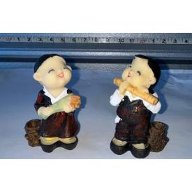 Vintage Figurines and Tea Set Collectibles
