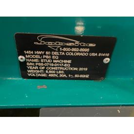 2019 - PS800-000A EQ Steel Stud & Track Rollforming Machine