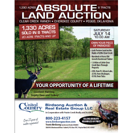 Cherokee County Absolute Land Auction