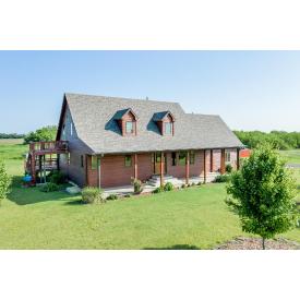 STUNNING 1 1/2 STORY HOME ON 10.88 ACRES IN SEDGWICK COUNTY