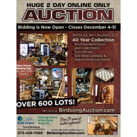 Huge 2 Day Online Auction Sale  Southwest Decor Day 1