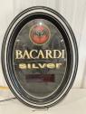 Bacardi Silver Clock 