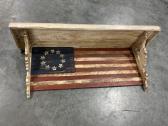 USA Flag Shelf 