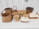Various Woven Baskets