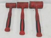 Snap-On 3-Piece Soft Grip Dead Blow Hammers