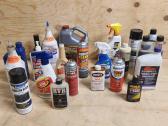 Various Aeresols And Lubricants