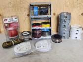 Assorted Wire, Electrical Boxes And More