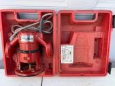 Red Makita Router With Case 