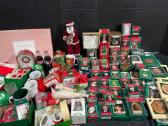 Large Assortment Of Christmas Decorations And Hallmark Ornaments 
