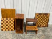 Hand Crafted Wood Game Boards 