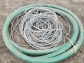 Discharge Hose And Steel Cable