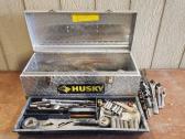 Husky Tool Box With Contents 