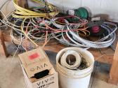 Assortment of Wire & Cable 