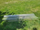 Aluminum Downspouts & Assorted PVC Pipes
