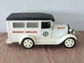Collectable Vintage Jim Beam Whiskey Ambulance Decanter 