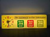 The Ultimate In Fine Lubrication Lighted Clock