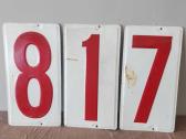 817 Number Signs