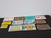 Variety License Plates 