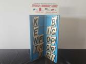 Cole National Corp Letters And Numbers Display Stand