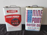 Nine Point Motor Oil Can