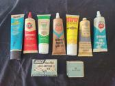 Assortment Vintage Tubes Of Grease