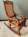 Antique Childâs Rocking Chair 