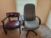 Pair Office Chairs