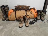 Sleeping Bag & Boots