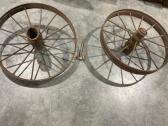 Heavy Steel Wagon Wheels 