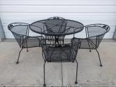 Wrought Iron Patio Table And Chairs