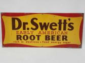 Vintage Dr.Swett's Root Beer Metal Sign 